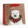 Craft square “New Year's bear”, 22 x 22 x 11 cm, New Year