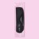Folding comb “QF”, 17.5/9.7 × 3 cm, black color