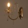 Bra GLD-7011/1 GD gold 1x60W E14 10x24x33cm