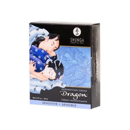 SHUNGA DRAGON SENSITIVE, Ice Fire, 60 ml, reinforcing cream for steam.-1