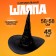 Hat "Witcher" draped, brilliant, black