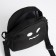 Youth bag with zipper, black color