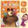 Coloring "Visiting Bear", A5, 16 pp., Masha and the bear