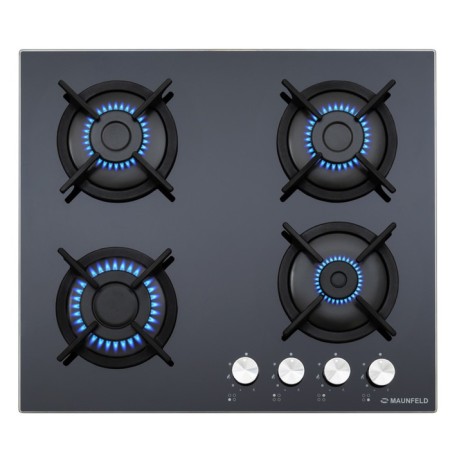 Hlect surface Maunfeld EGHG.64.1CB/G, gas, 4 burners, color black glass