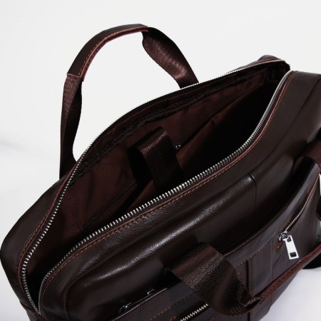 Male bag, Fidelio Largo, brown color-6