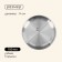Maclay hiking plate, d = 14 cm, stainless steel