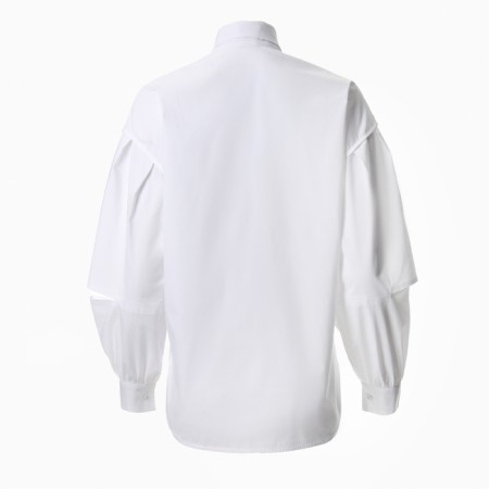 Women's blouse minku: Casual Collection Color White, rr 52-10