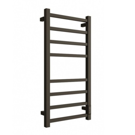 Electric towel "Dvin" L Plaza Neo, 800x400 mm, dimmer, black matte