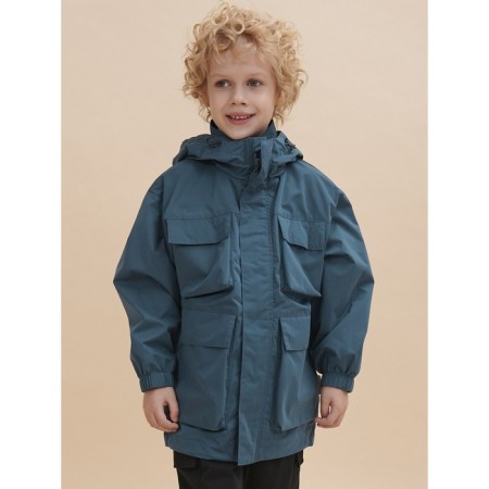 Vetrovka for boys, height 122 cm, sea wave color-6