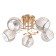 Greta chandelier 5x40W E27 Gold Model: 2600553