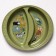 Double -sectional plate, linden color