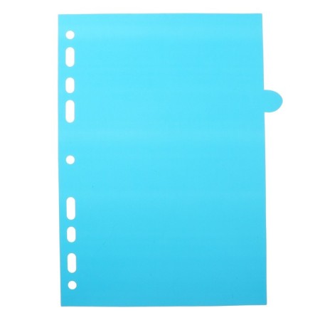 Separator of sheets A5 (210 x 165 mm) color, 12 sheets, "Devente. Pastel" polypropylene 140 μm, individual packaging-5