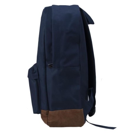 Backpack, lightning department, external pocket, blue color-4