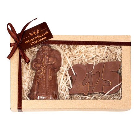 Chocolate figures "Santa Claus" 2025, 160 g
