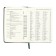 The diary is low, A5, 136 sheets, leatherette, Devente. ULTRA, hard cover, foil embossing, perforation, lies, block 70%, black/blue