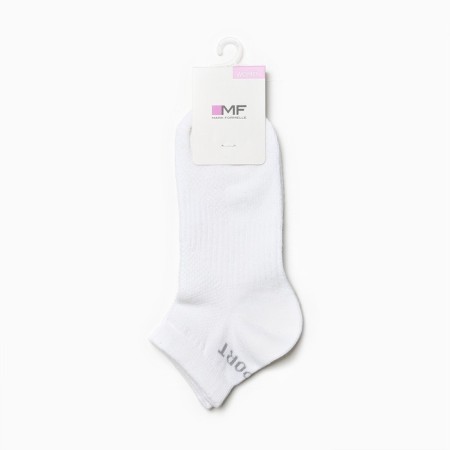 Women's socks, white color, size 23-25-2