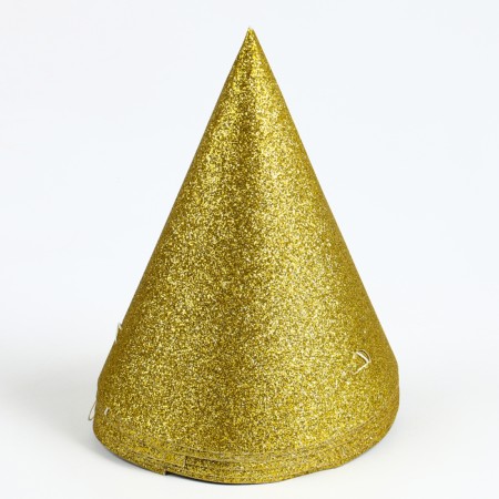 Carnival cap "Shine", set of 6 pcs., Golden color-2