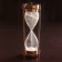 Sanding clock "Clock and compass" (5 min) aluminum 7x6.5x19 cm