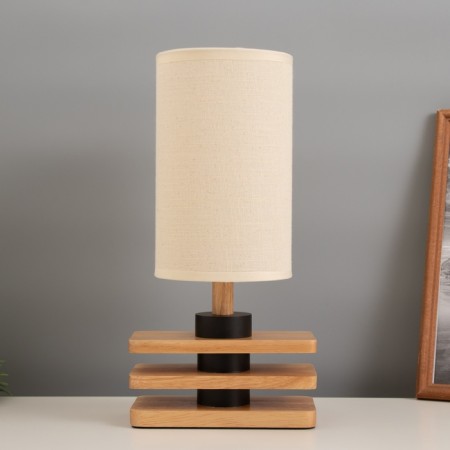 Table lamp "Carter" 1x40W E27 Light wood 12x25x33.5cm-2