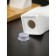Ceramic set for spices on the bamboo stand Bellatenero “Spiral”, 3 objects: Solonka 90 ml, pistor 90 ml, stand, white color