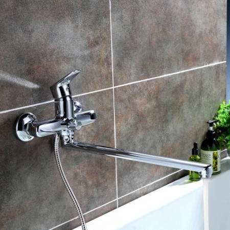 IDDIS zodiac zodisbl2i10wa bath mixer, one -leaf, without watering can and hose, chrome-2
