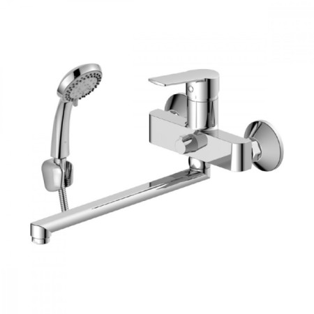 Decoroom DR22043 bath mixer, single -leaf, pour 272 mm, watering can