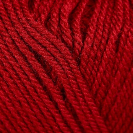 Yarn "caramel" 100% acrylic 175m/50g (091 cherries)