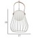 Lamp Bayerlux 34854/1 G9 40W white 18x18x21-121 cm