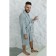 Tainted male bathrobe, size 50, mint color