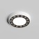 DK2441-WB Built-in Dual Lamp with D120MM 220V 9+9W 4000K IP20 white/Black aluminum