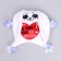 Auto -toe “I can’t sweet, take a semi -sweet”, bunny, on suction cups, 19 cm x 4 cm x 21 cm