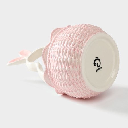 The candy of the shade "Bunny", 13.3 × 21.5 cm, pink color-2