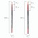 System Synthetics 5 pieces, Brauberg Premium, round No. 1, 2, 3, 4, 5