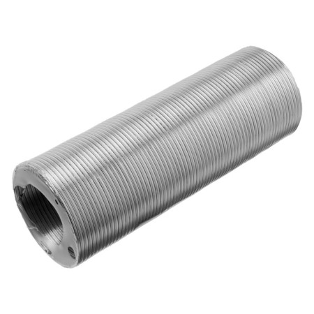 The air duct is corrugated "air", d = 100 mm, sliding up to 3 m, aluminum-1