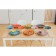 Porcelain dining Porcelain Wilmax Scratch, D = 28 cm, Orange color