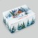 Box a gift New Year's folding "New Year's watercolor", 22 x 15 x 10 cm, New Year