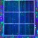 Garland "Curtain" 2 × 9 m, IP44, UMS, dark thread, 1800 LED, glow of multi, 220 V