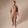 Male home -made suit (short sleeve and shorts) SL Home p. L, coffee
