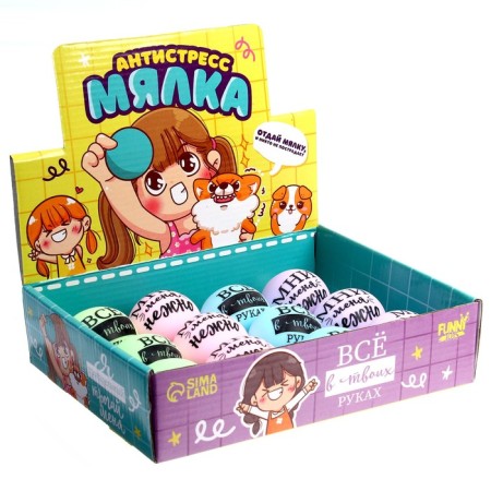 Anthistress label “Touching wishes”, with paste, color mix-8