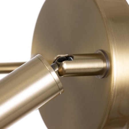 Sconces "Titan" 2xLED 6W+3W 4000k gold 12x12x70cm-7