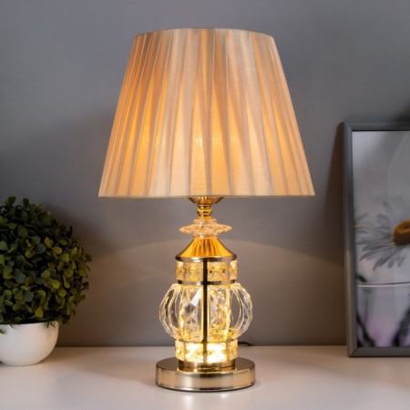 HELP LAOPE "LAODIK" 1x40W E27 Gold 26x26x42 cm Risalux-1
