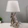 Table lamp "Puppy" E14 40W silver 22.526x41cm