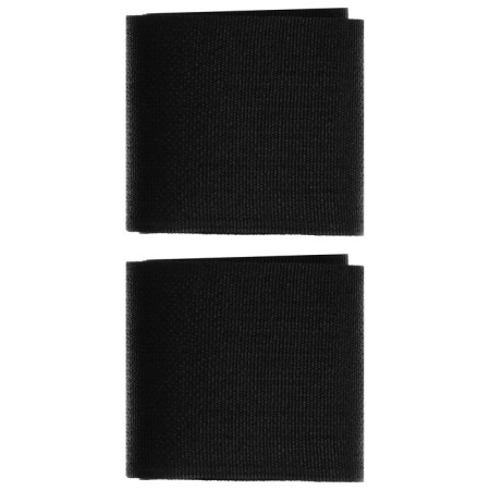 Velcro clamp skiing, black color-1