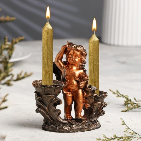 Climber "Angel", for two candles, 11 x 5.5 x 12 cm