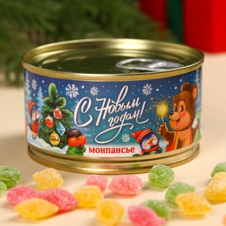 Monpensier "Happy New Year" at a canvas bank, 100 g.-3
