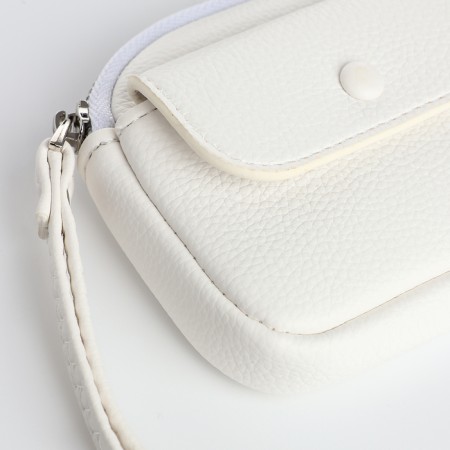Lightning purse, white-circuit, white color-2
