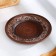 Angob plate, 2 x 19 x 19 cm