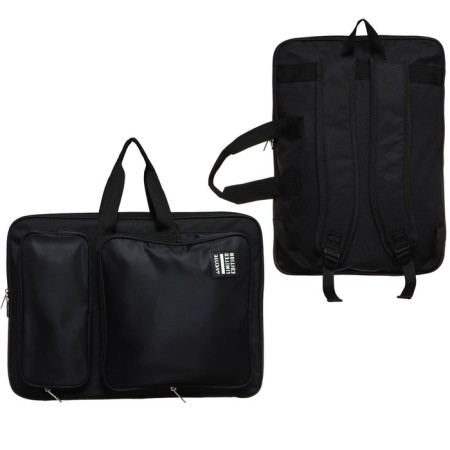 Folder for drawings and drawings A3, 500 x 360 x 20 mm, (backpack) with handles, textiles, Devente-10