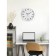Wall clock, series: interior, "fossa", smooth move, 31 x 31 cm