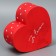 Gift box, packaging, "with love", 22 x 20 x 9 cm